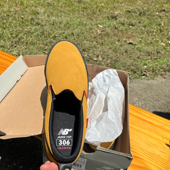 New Balance Numeric 306 Jamie Foy Wheat/Black 9.5 - Picture 4 of 8